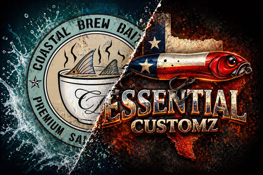 Coastal Brew/Essential Customs Custom Lures (6 pack lures only)